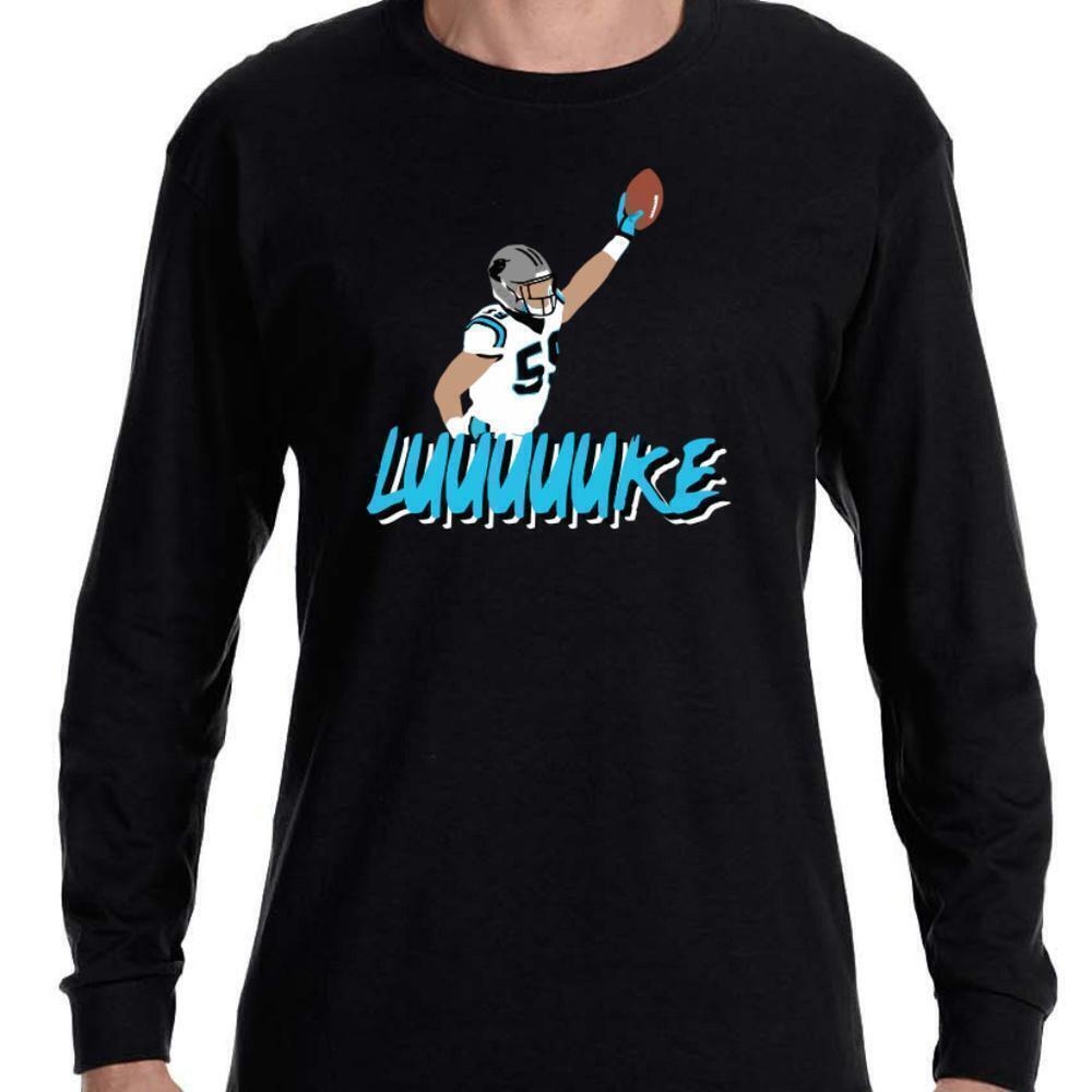 Carolina Panthers Luke Kuechly Football Player Fan Graphic Unisex Sweatshirt
